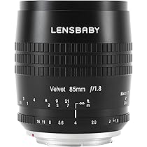 LENSBABY VELVET 85 NIKON Fマウント 美品